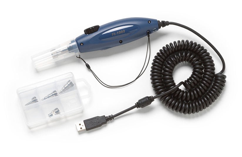 FI-1000-工具包- USB 光纤检测视频探头附加端套盒