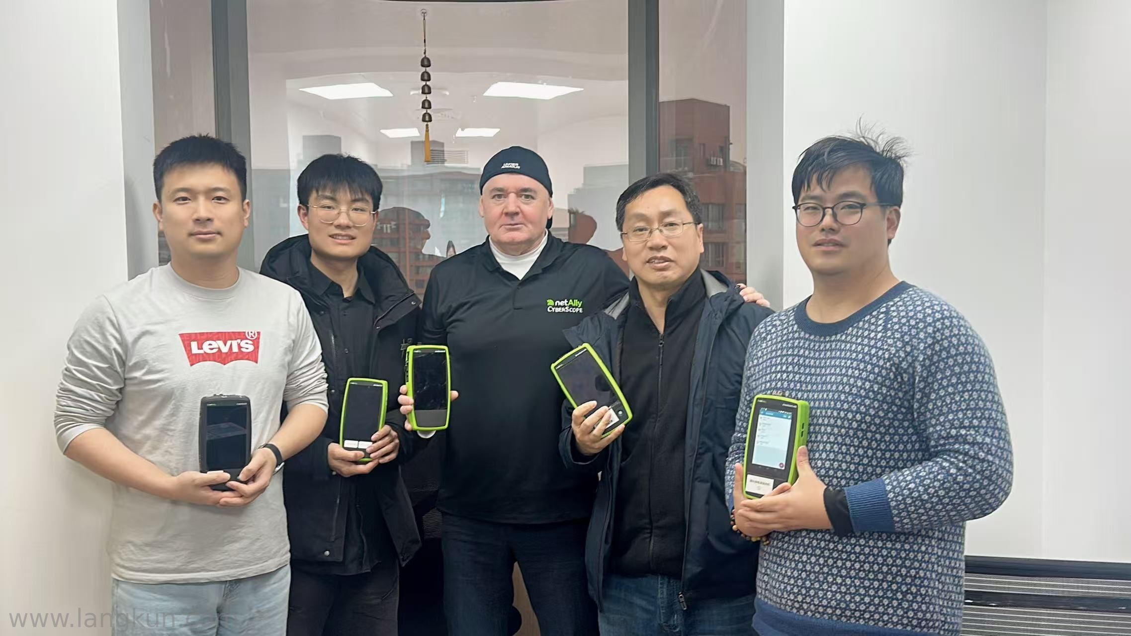 NetAlly Overseas Technical Experts Conduct Specialized Training on Wireless Survey Products at Langkun