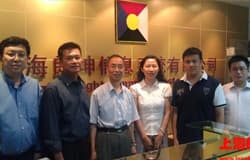 福禄克网络亚太区总裁Simon.Lee先生访问上海朗坤