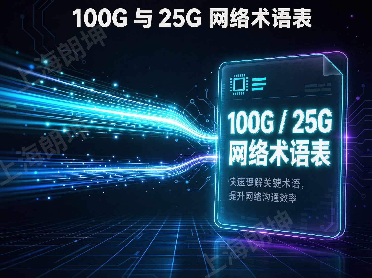100G 与 25G 网络术语表:本系列反复使用的术语